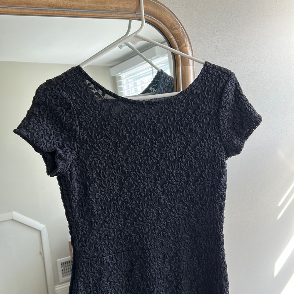 Black Lace Dress
